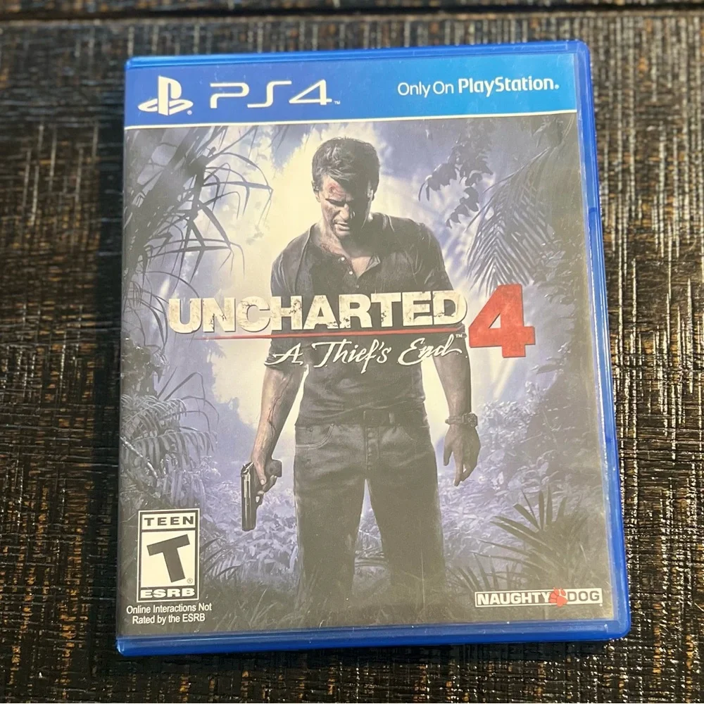 PS4 Uncharted 4: A Thief's End PlayStation 4 video game